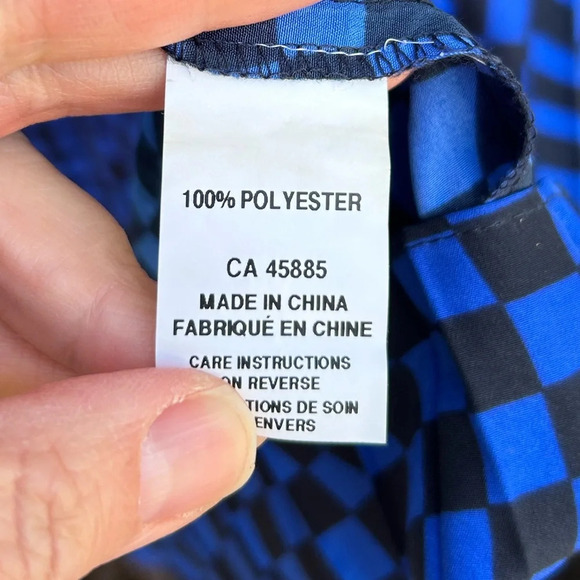 Michael Michael Kors checked pleated maxi skirt, size S - Picture 6 of 7